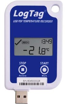LogTag UTRID-16R USB PDF temperatuurlogger