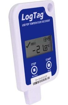 LogTag UTRID-16R USB PDF temperatuurlogger