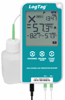 LogTag&reg;UTREL30-16 &ndash; Multi-Channel LCD logger voor Lage Temperatuur