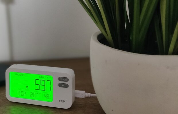 CO2 meter AirCo2ntrol Coach