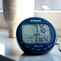 Wöhler CDL 210 - CO2 meter + datalogger